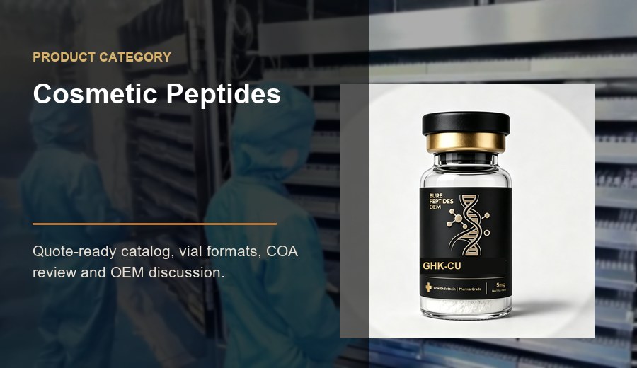 Cosmetic peptide raw material OEM